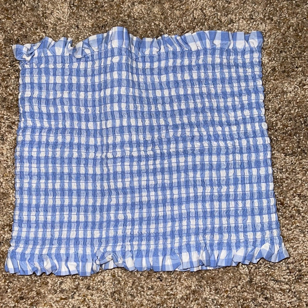 Striped tube top